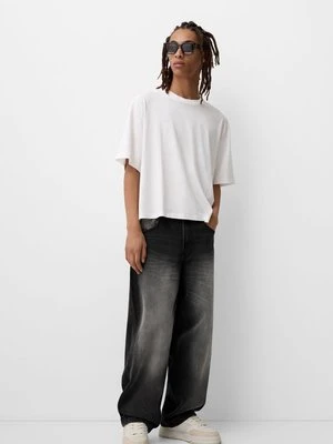 Jeansy Relaxed Fit Bershka