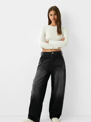 Jeansy Relaxed Fit Bershka