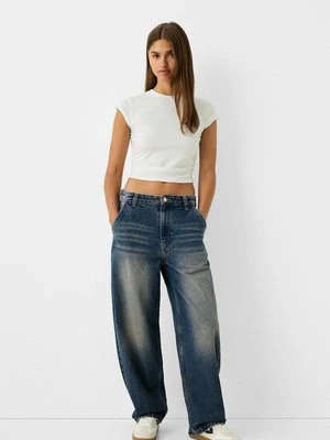 Jeansy Relaxed Fit Bershka