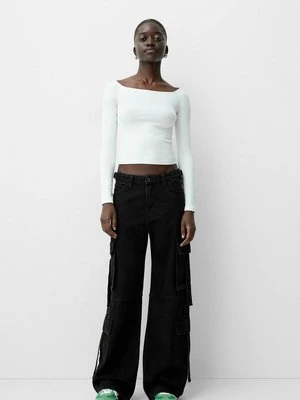 Jeansy Relaxed Fit Bershka
