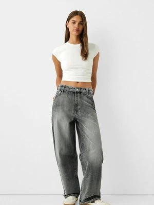 Jeansy Relaxed Fit Bershka