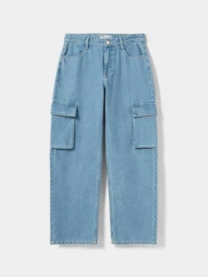 Jeansy Relaxed Fit Bershka