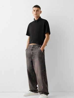 Jeansy Relaxed Fit Bershka