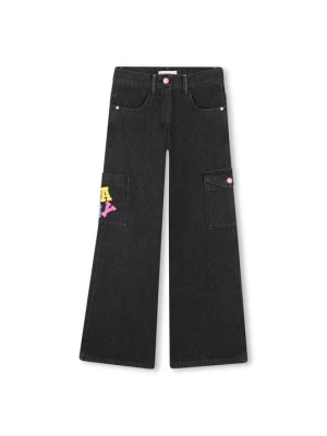 Jeansy Relaxed Fit Billieblush czarny