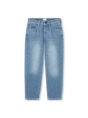 Jeansy Relaxed Fit Boss jasnoniebieski denim