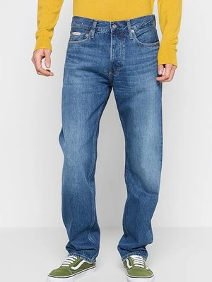 Jeansy Relaxed Fit Calvin Klein Jeans niebieski