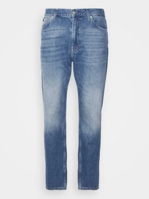 Jeansy Relaxed Fit Calvin Klein Jeans ciemnoniebieski