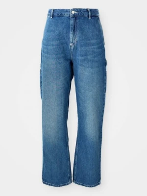Jeansy Relaxed Fit Carhartt WIP ciemnoniebieski