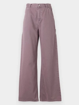Jeansy Relaxed Fit Carhartt WIP liliowy