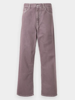 Jeansy Relaxed Fit Carhartt WIP liliowy