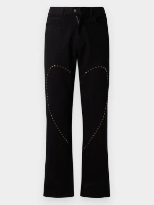 Jeansy Relaxed Fit Carne Bollente czarny