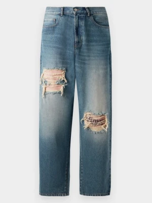 Jeansy Relaxed Fit Carne Bollente jasnoniebieski
