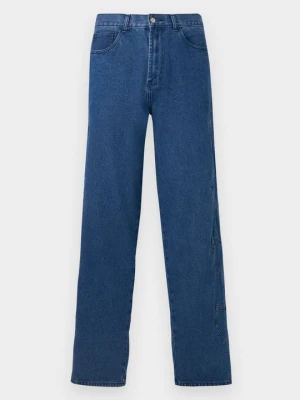 Jeansy Relaxed Fit Carne Bollente niebieski denim