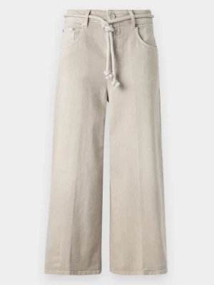 Jeansy Relaxed Fit Closed beżowy
