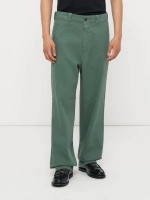 Jeansy Relaxed Fit Closed zielony