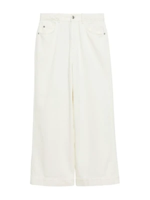 Jeansy Relaxed Fit comma mleczny
