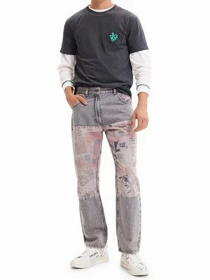 Jeansy Relaxed Fit Desigual