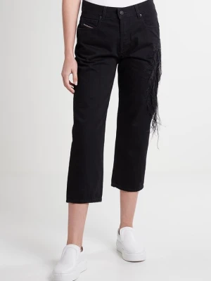 Jeansy Relaxed Fit Diesel czarny