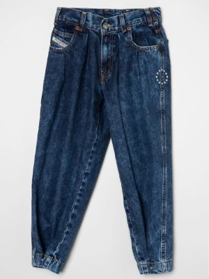 Jeansy Relaxed Fit Diesel niebieski