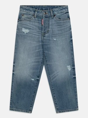 Jeansy Relaxed Fit Dsquared2 niebieski