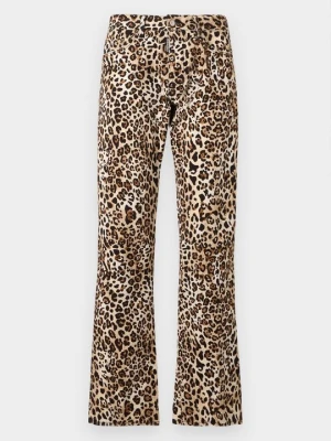 Jeansy Relaxed Fit Dsquared2 beżowy