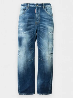 Jeansy Relaxed Fit Dsquared2 granatowy