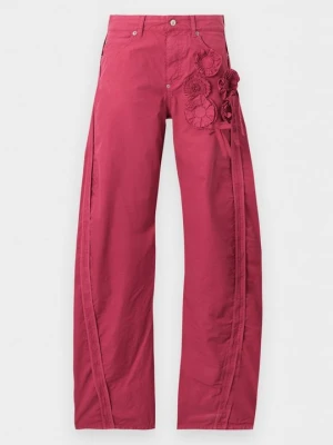 Jeansy Relaxed Fit Dsquared2 jasnoróżowy