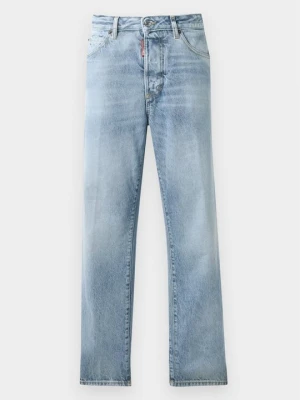 Jeansy Relaxed Fit Dsquared2 niebieski denim