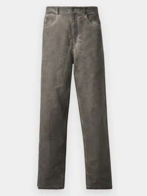 Jeansy Relaxed Fit Emporio Armani brązowy