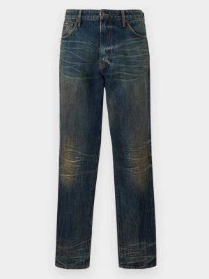Jeansy Relaxed Fit Emporio Armani niebieski