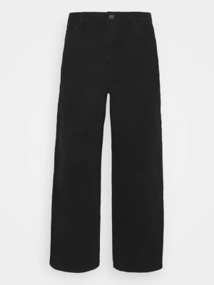 Jeansy Relaxed Fit Esprit czarny