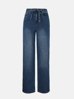 Jeansy Relaxed Fit Even&Odd niebieski denim