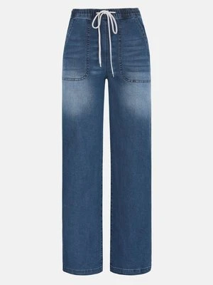 Jeansy Relaxed Fit Even&Odd niebieski denim