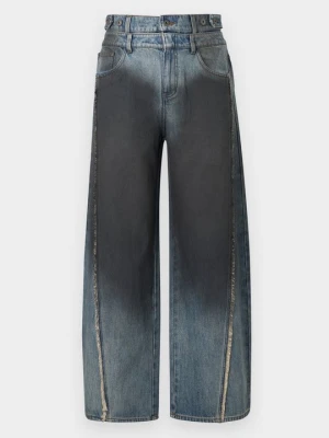 Jeansy Relaxed Fit Feng Chen Wang czarny