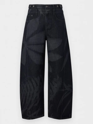Jeansy Relaxed Fit Feng Chen Wang czarny