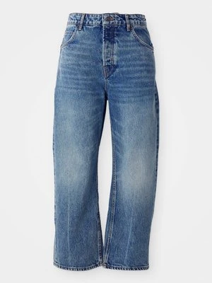Jeansy Relaxed Fit Free People niebieski