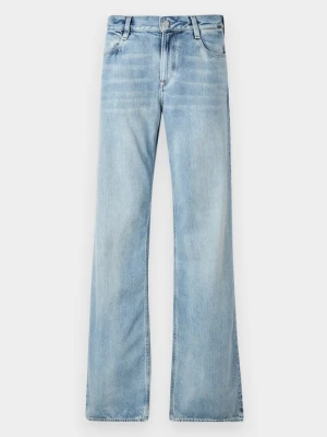 Jeansy wide leg G-Star jasnoniebieski denim