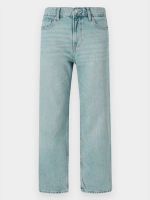 Jeansy Relaxed Fit GAP niebieski denim