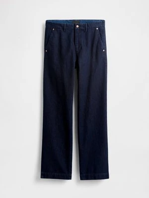 Jeansy Relaxed Fit GAP ciemnoniebieski