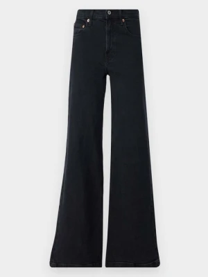 Jeansy Relaxed Fit GAP czarny