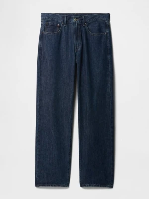 Jeansy Relaxed Fit GAP granatowy