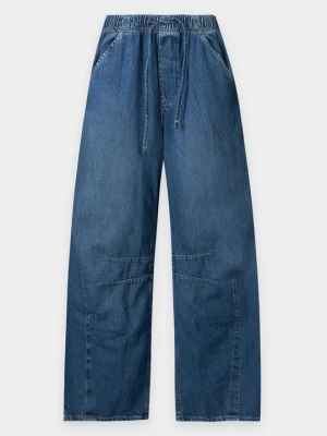 Jeansy Relaxed Fit GAP niebieski denim