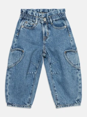 Jeansy Relaxed Fit GAP niebieski denim