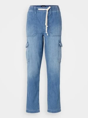 Jeansy Relaxed Fit GAP niebieski denim