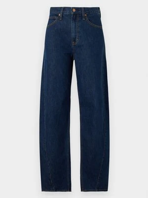 Jeansy Relaxed Fit GAP ciemnoniebieski