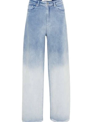 Jeansy Relaxed Fit Gestuz niebieski denim