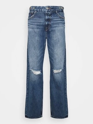 Jeansy Relaxed Fit Good American niebieski