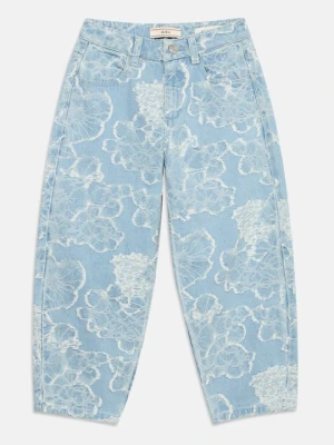 Jeansy Relaxed Fit Guess jasnoniebieski denim