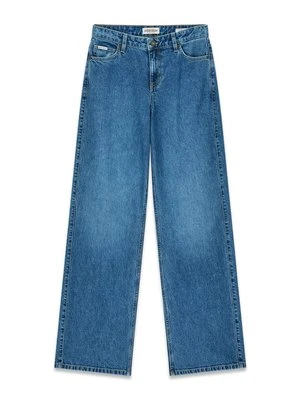 Jeansy Relaxed Fit Guess niebieski denim