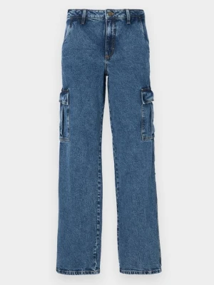 Jeansy Relaxed Fit Guess niebieski